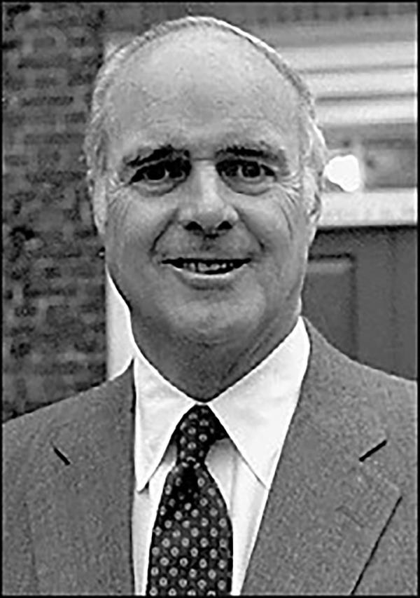 Harvard's former treasurer, the late D. Ronald Daniel, is pictured above.